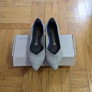 Rothy's The Point Flax Birdseye Size 8